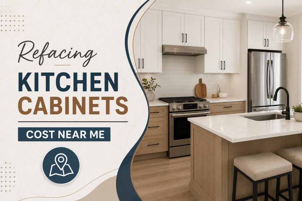 Refacing Kitchen Cabinets Cost: The Complete 2026 Guide to Huge Savings Refacing kitchen cabinets cost near me