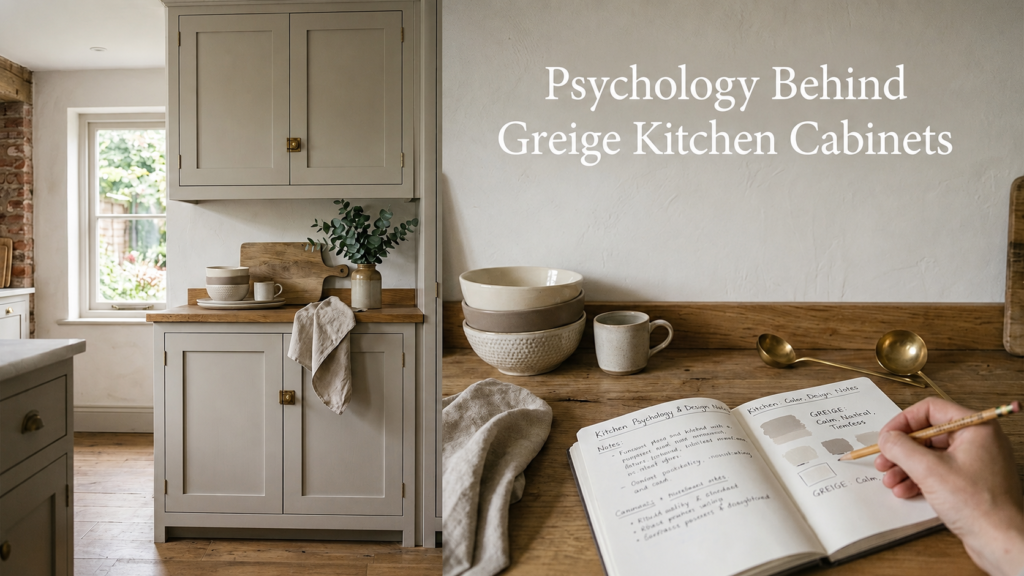 7 Amazing Greige Kitchen Cabinets Ideas for a Stunning Modern Home Psychology Behind Greige Kitchen Cabinets