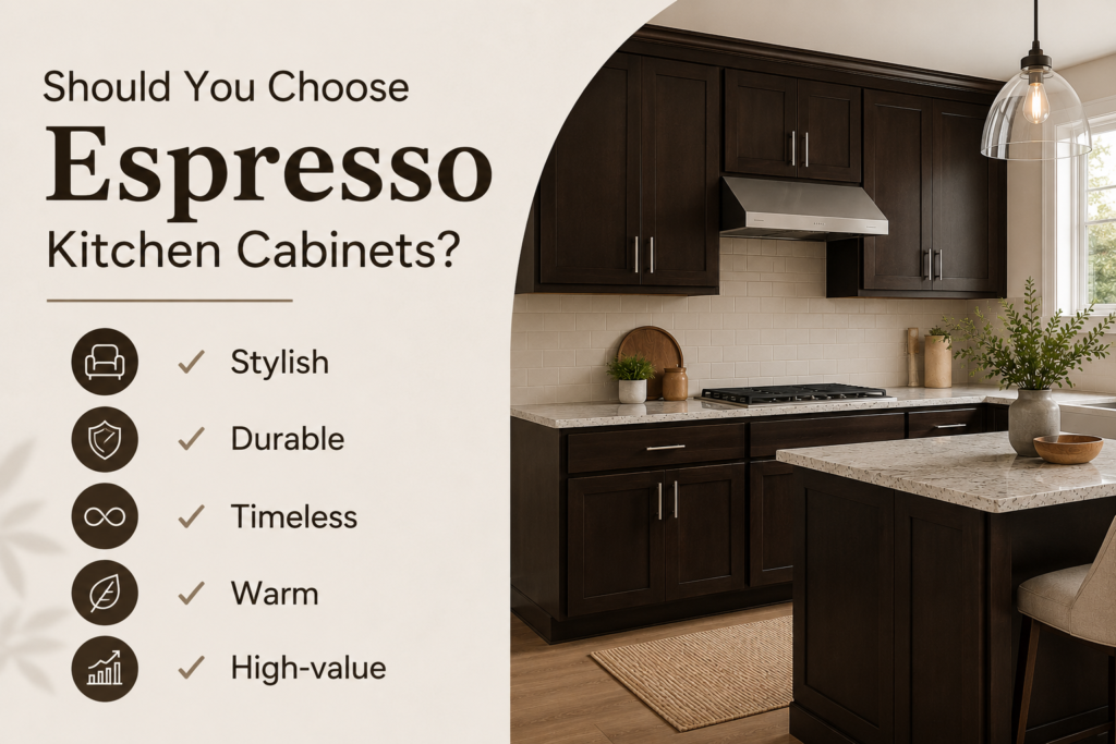 Espresso Kitchen Cabinets: 9 Powerful Design Ideas, Paint Tips & Modern Styling Should You Choose Espresso Kitchen Cabinets?
