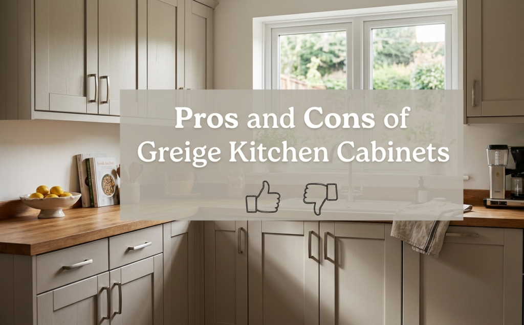 7 Amazing Greige Kitchen Cabinets Ideas for a Stunning Modern Home Pros and Cons of Greige Kitchen Cabinets