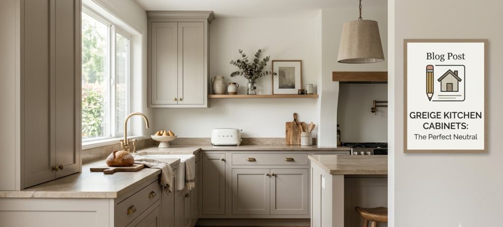 7 Amazing Greige Kitchen Cabinets Ideas for a Stunning Modern Home Greige Kitchen Cabinets