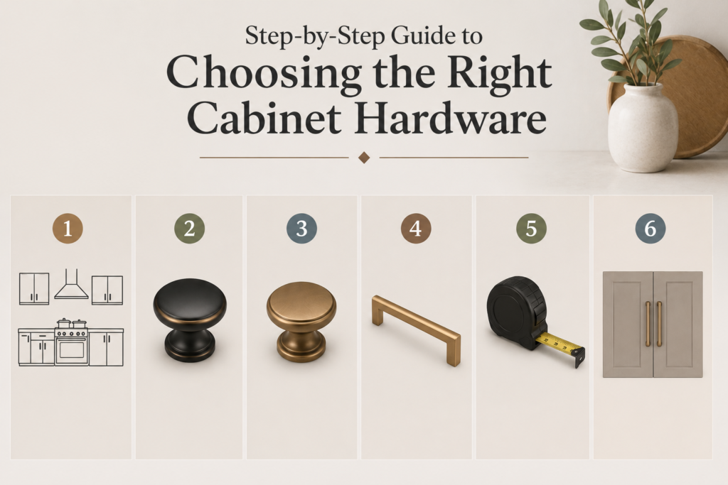 Step-by-Step Guide to Choosing the Right Cabinet Hardware