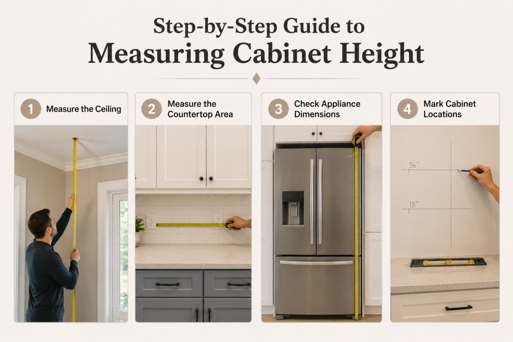 Step-by-Step Guide to Measuring Cabinet Height