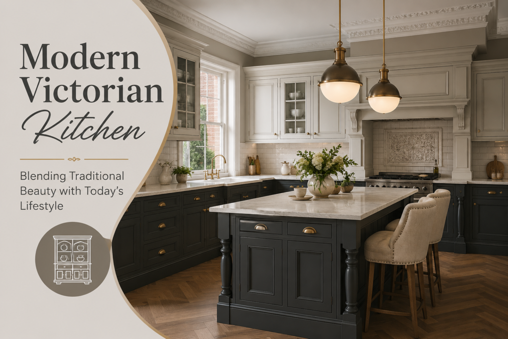Modern Victorian Kitchen: Blending Traditional Beauty with Today's Lifestyle