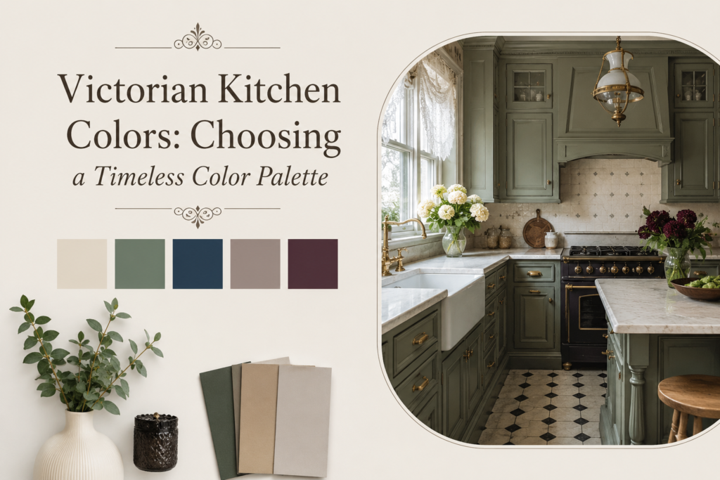 Victorian Kitchen Colors: Choosing a Timeless Color Palette