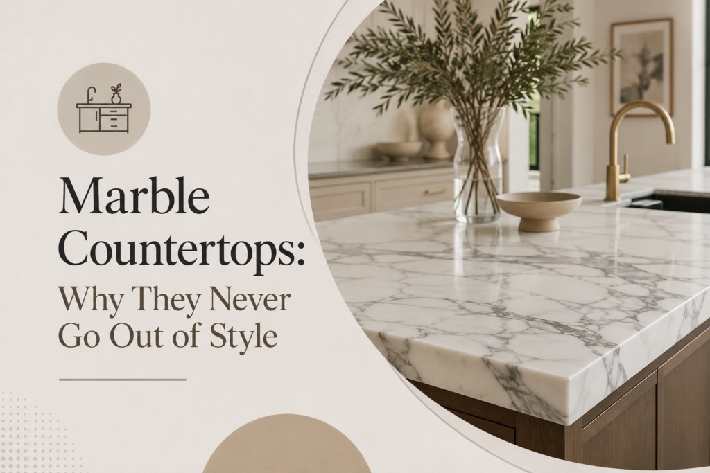 Marble Countertops: Why They Never Go Out of Style