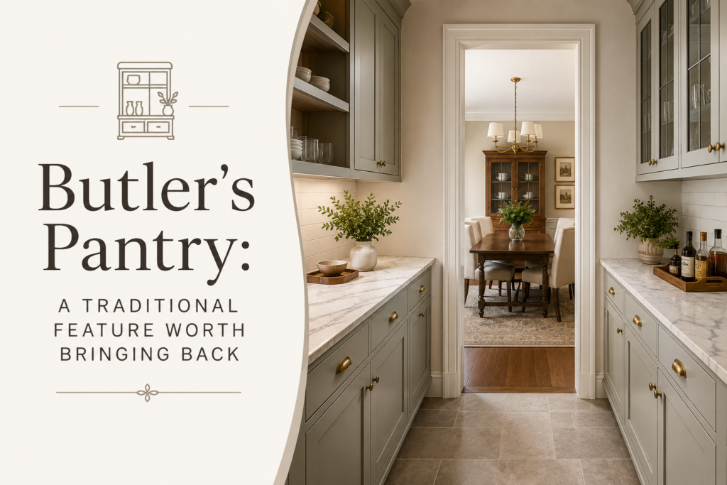 Butler's Pantry: A Traditional Feature Worth Bringing Back