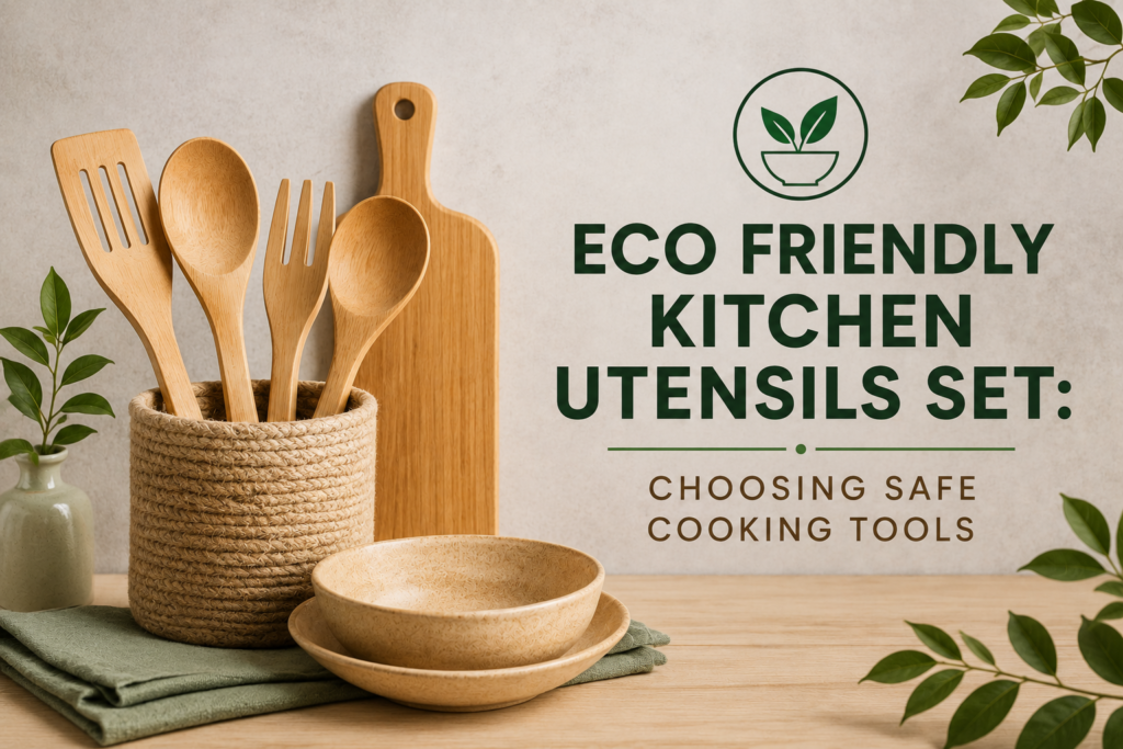 15 Essential Eco Friendly Kitchen Products Every Modern Kitchen Needs Eco Friendly Kitchen Utensils Set: Choosing Safe Cooking Tools