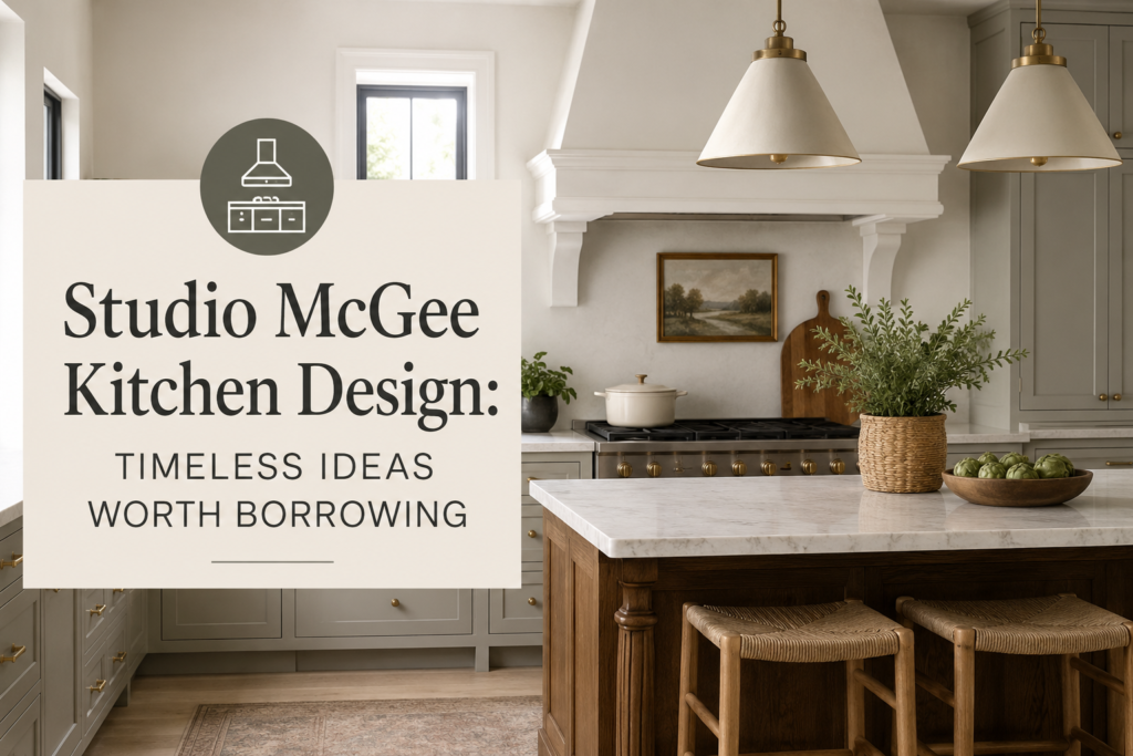 Studio McGee Kitchen Design: Timeless Ideas Worth Borrowing