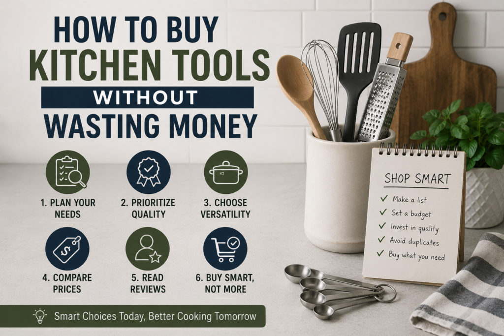 How to Buy Kitchen Tools Without Wasting Money