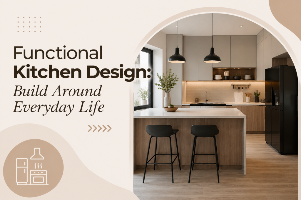 Functional Kitchen Design: Build Around Everyday Life