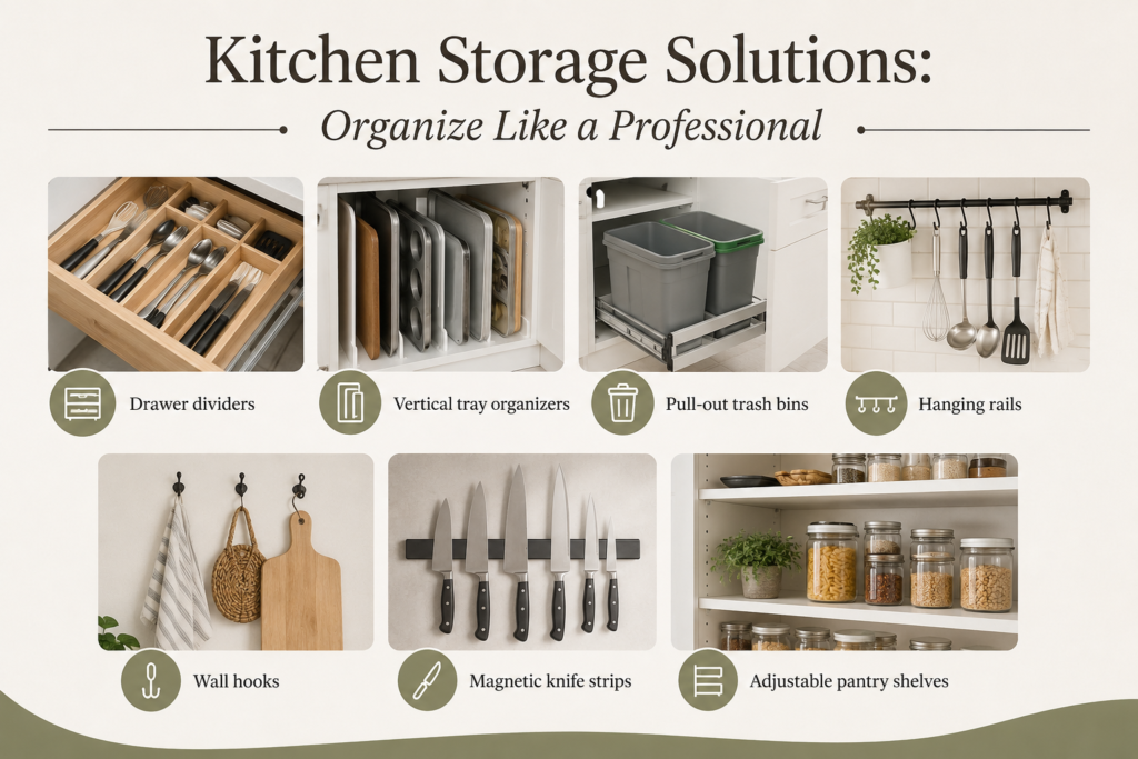 Kitchen Storage Solutions: Organize Like a Professional
