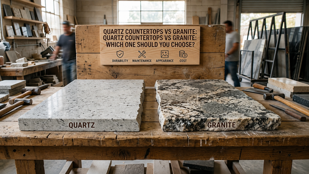 Quartz Countertops vs Granite: Which One Should You Choose?