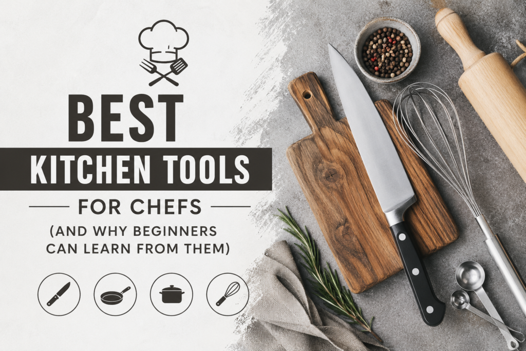 Best Kitchen Tools for Chefs (And Why Beginners Can Learn From Them)