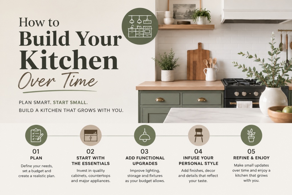 How to Build Your Kitchen Over Time