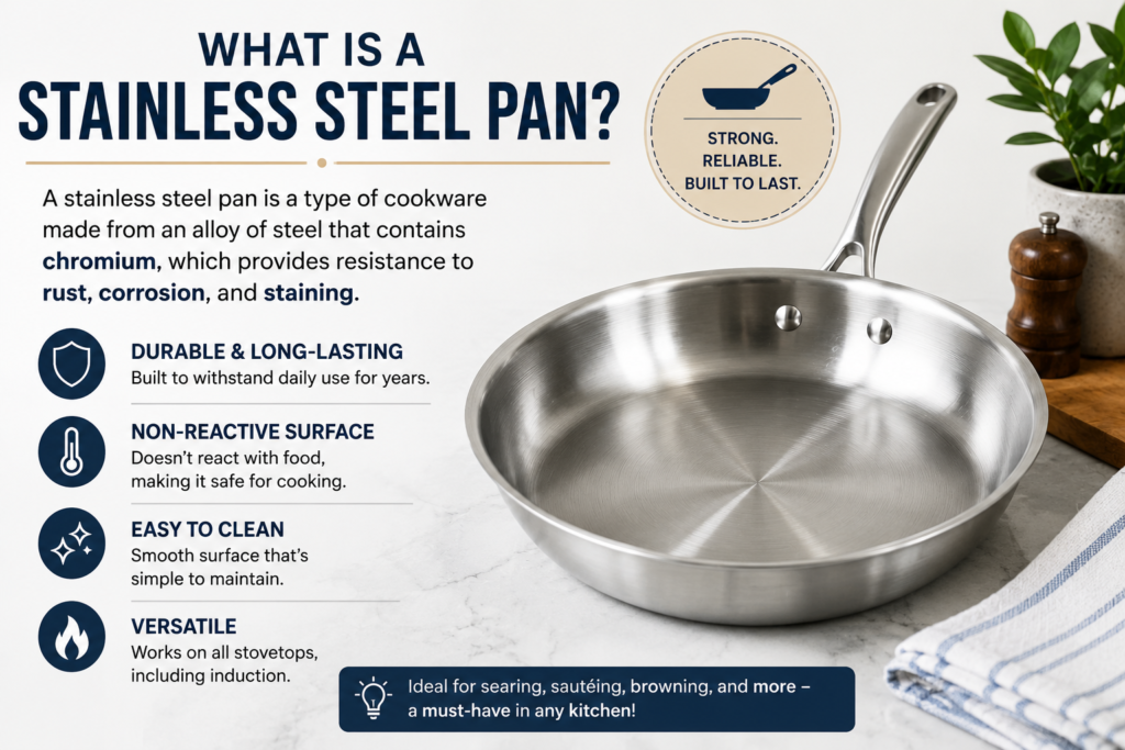 What Is a Stainless Steel Pan?