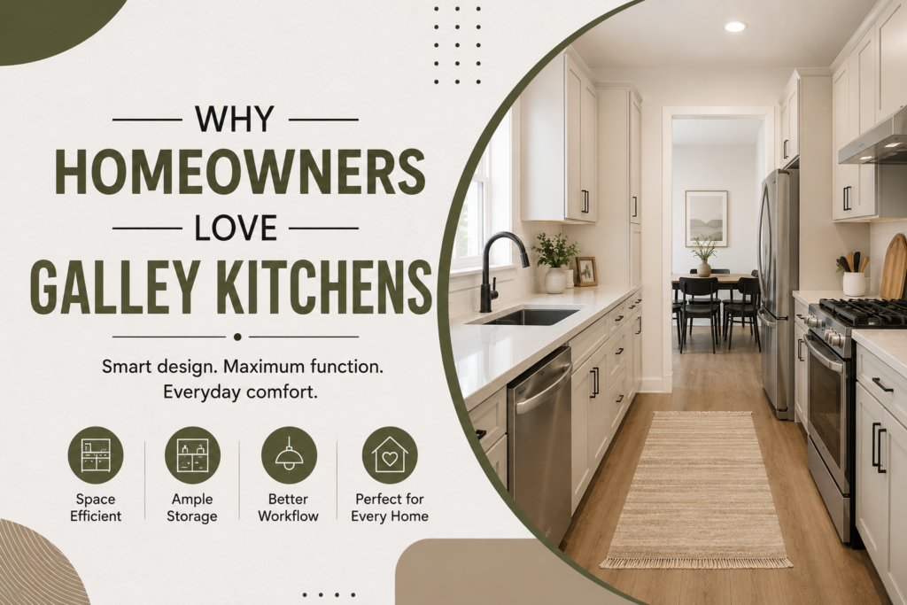 Why Homeowners Love Galley Kitchens