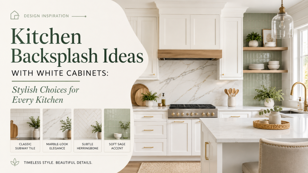 kitchen backsplash ideas with white cabinets
