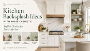 25 Kitchen Backsplash Ideas With White Cabinets for a Stunning Kitchen