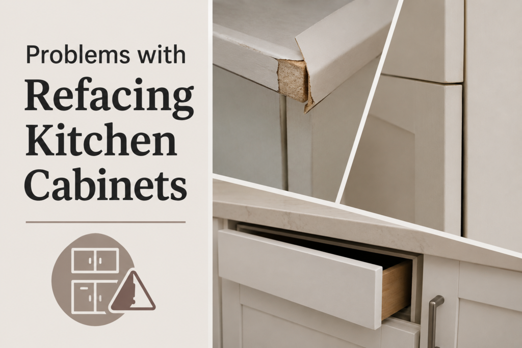 How Do I Reface Kitchen Cabinets? 9 Easy DIY Ideas for a Modern Kitchen Problems with Refacing Kitchen Cabinets