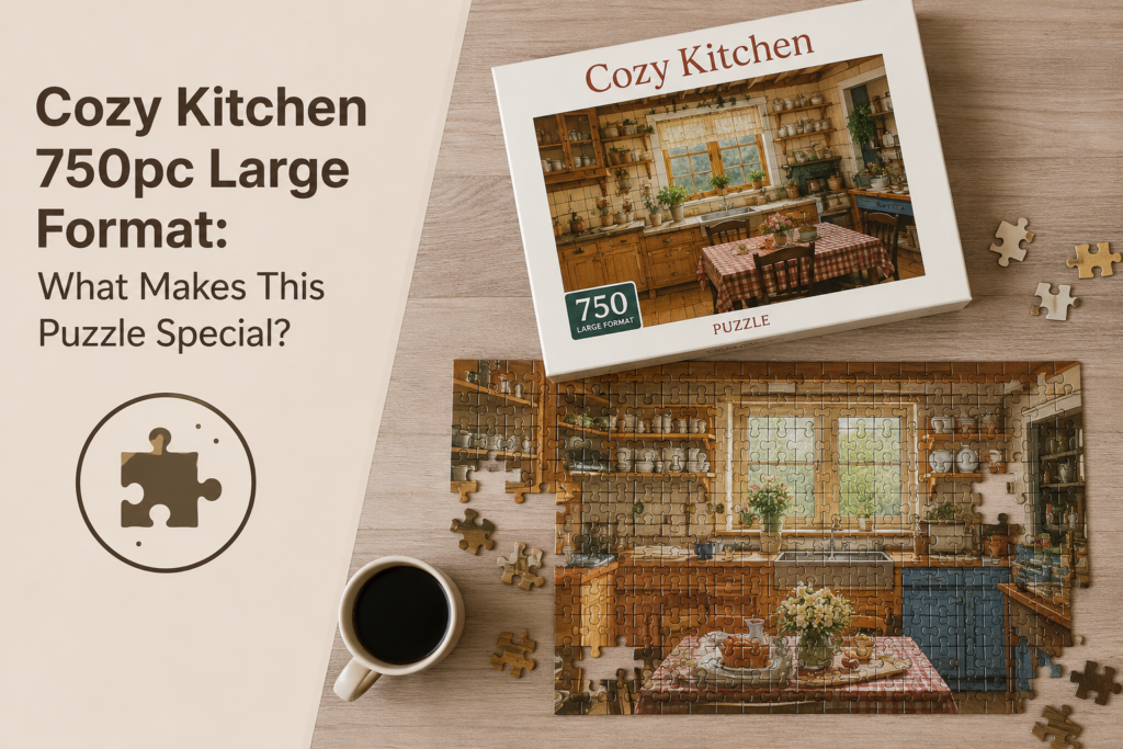 Cozy Kitchen 750pc Large Format: What Makes This Puzzle Special?