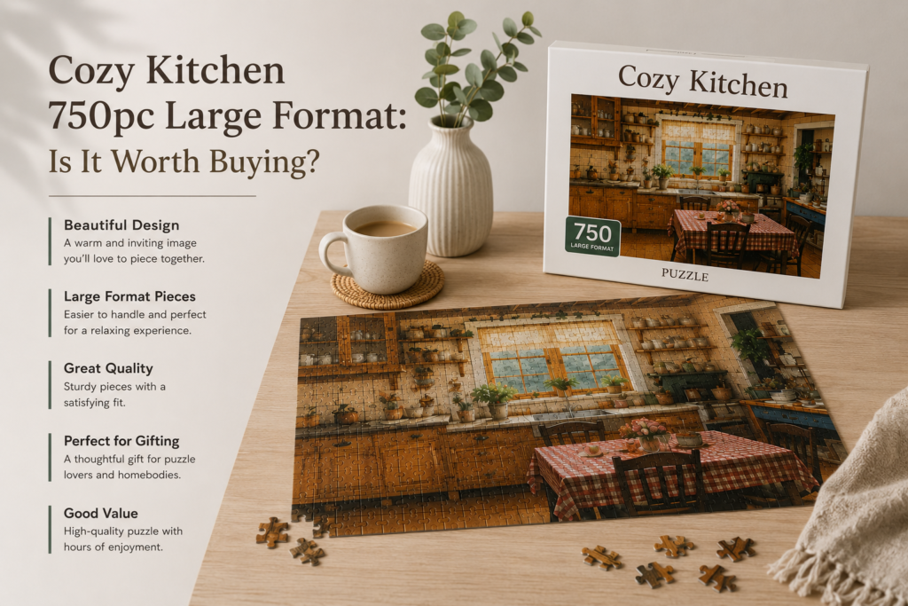 Cozy Kitchen 750pc Large Format: Is It Worth Buying?