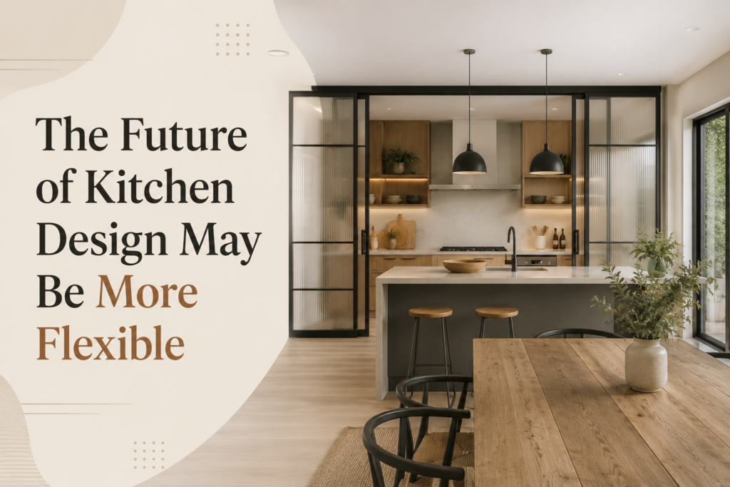 The Future of Kitchen Design May Be More Flexible