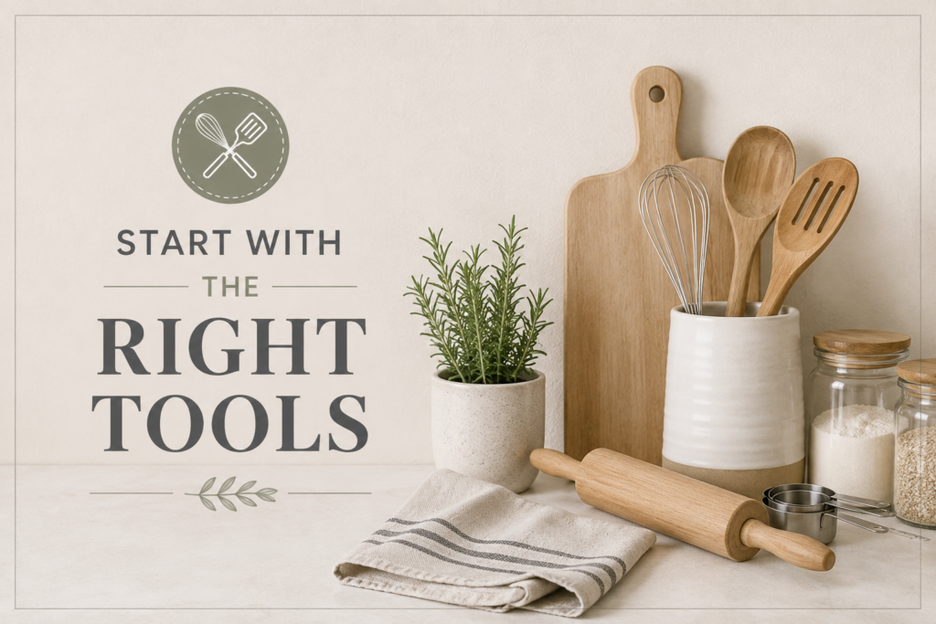 Start with the right tools