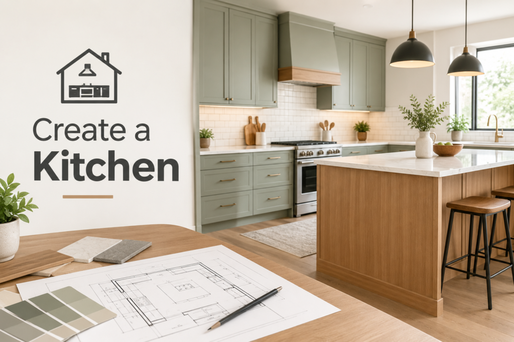 create a kitchen