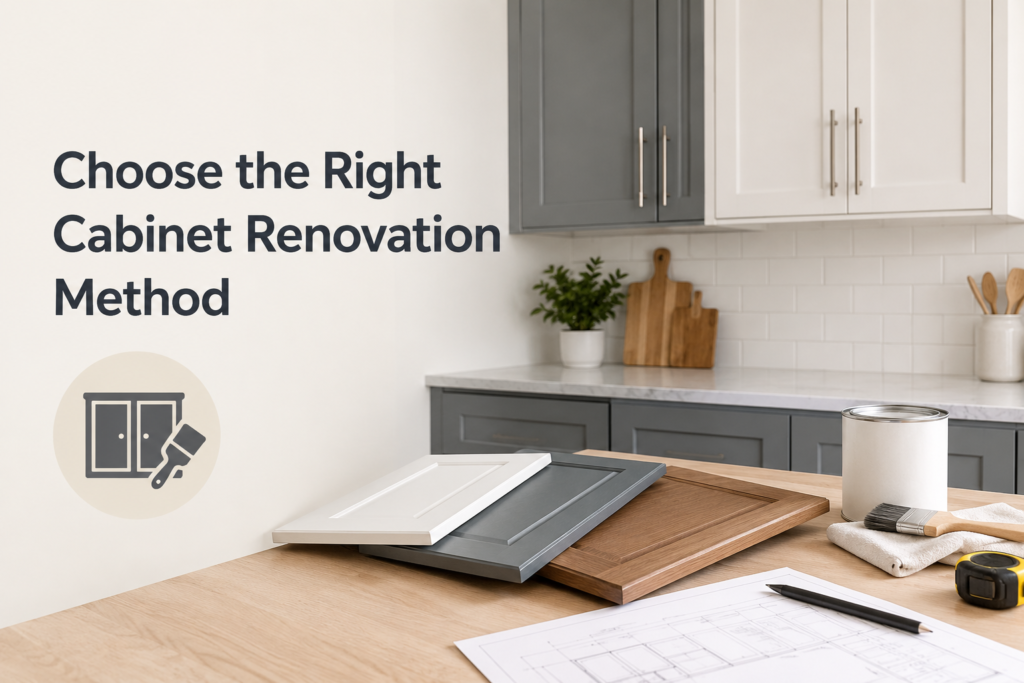 Choose the Right Cabinet Renovation Method