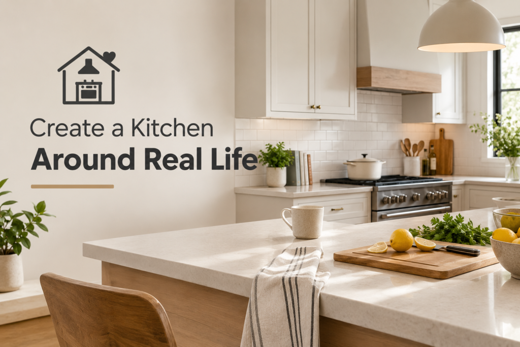 Create a Kitchen Around Real Life