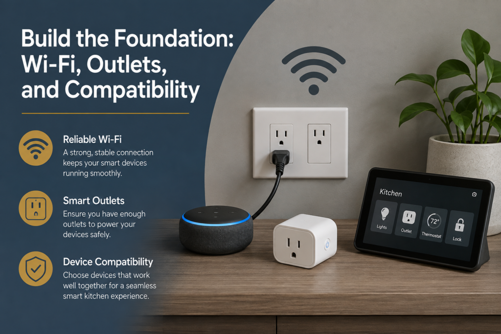 Build the foundation: Wi-Fi, outlets, and compatibility