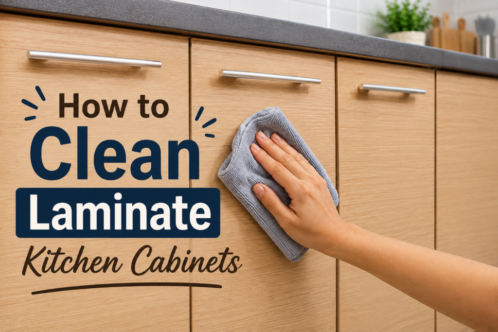 How to Clean Laminate Kitchen Cabinets