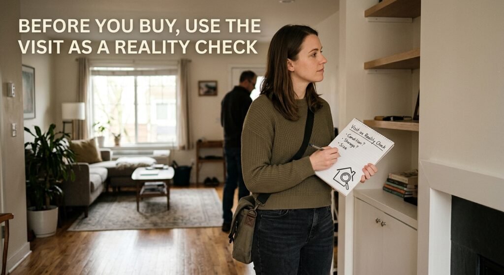 Before You Buy, Use the Visit as a Reality Check