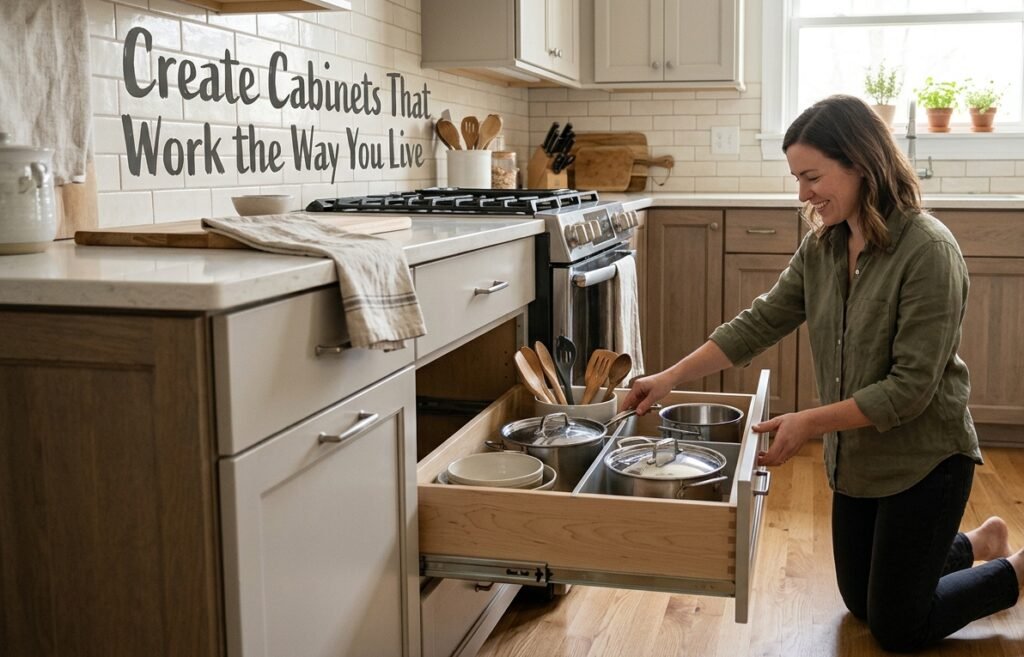 Create Cabinets That Work the Way You Live