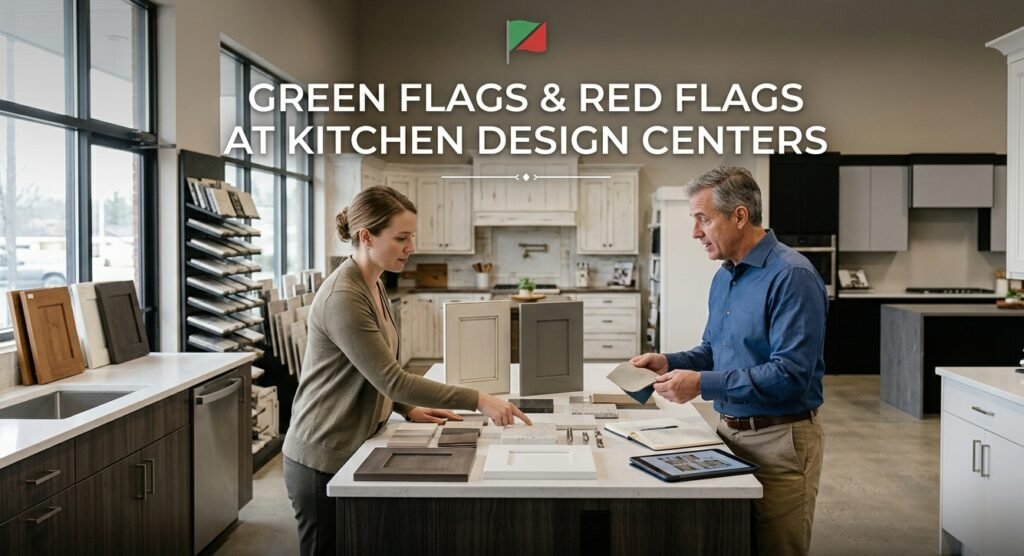Green Flags and Red Flags at Kitchen Design Centers