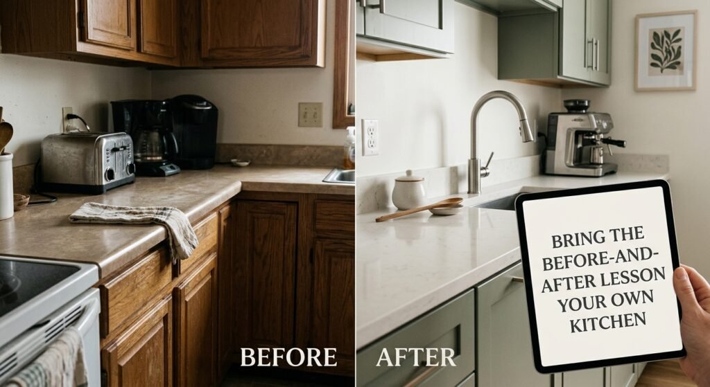 Bring the Before-and-After Lesson Into Your Own Kitchen