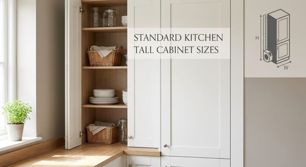 Standard Kitchen Tall Cabinet Sizes