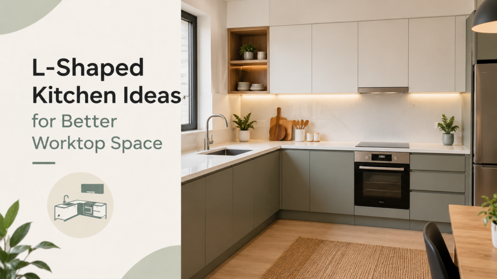 L-Shaped Kitchen Ideas for Better Worktop Space