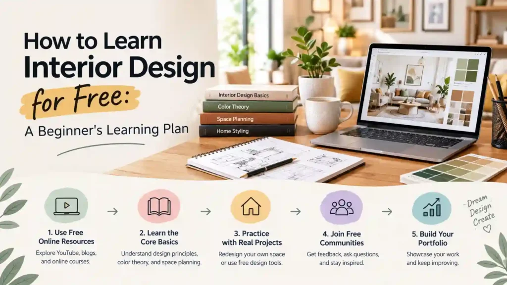 How to Learn Interior Design for Free